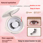 UBS043 / 2pair Eyelash Plus White Clip