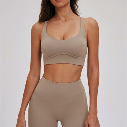 The Kinetic Cross Back Sports Bra