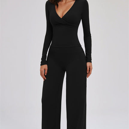 The Twirl Long Sleeve T-shirt New Straight Leg Pants 2-Piece Set