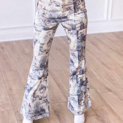 Cowgirl Print Pants