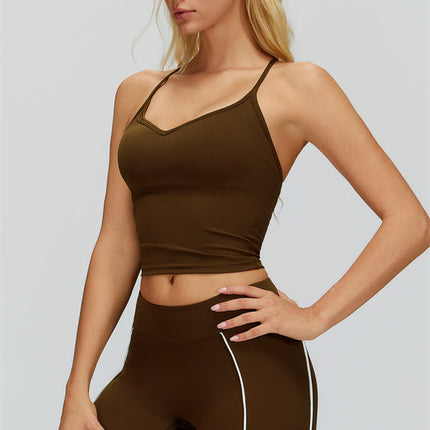 The Whisper Crop Top Leggings 2-Piece Set