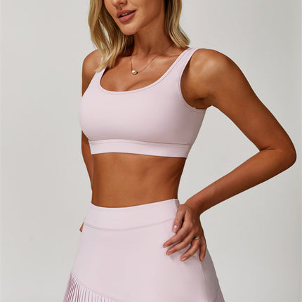 The Lavish Sports Bra Tennis Skirt 2-Piece Set