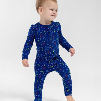 Alien Bamboo Romper For Toddler