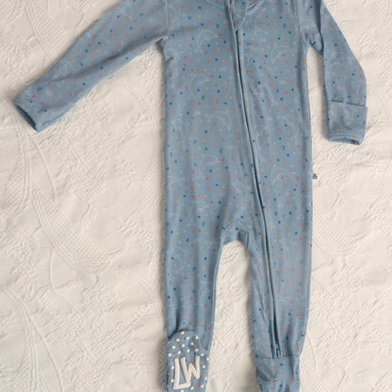 Aquarius Bamboo Onesie