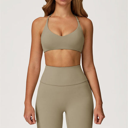 The Lily Sports Bra Flared Leggings 2-Piece Set