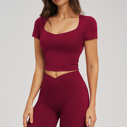 The Sizzle T-shirt Flared Leggings 2-Piece Set