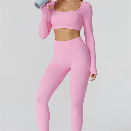The Reign Long Sleeve Crop Top