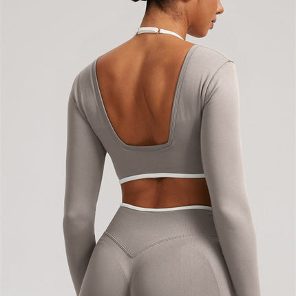 The Elevate New Long Sleeve Crop top