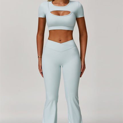 The Lavish Cut-out Crop Top