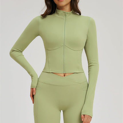 The Sizzle Zip Jacket Flared Leggings 2-Piece Set