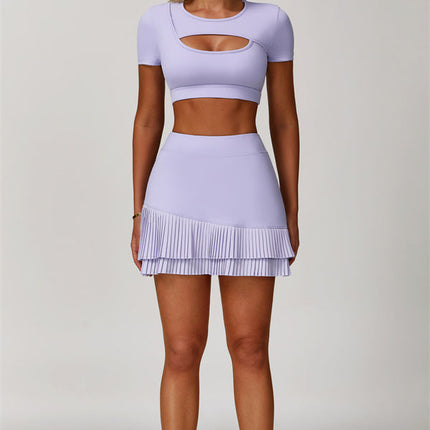 The Lavish Cut-out Crop Top