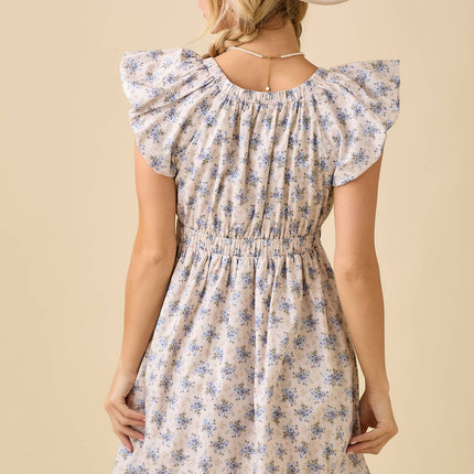 Harley Mini Dress With Bubble Sleeve