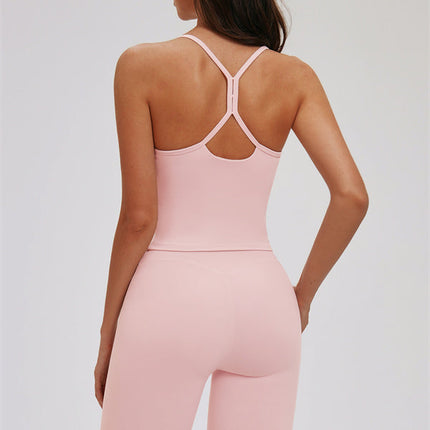 The Svelte Cross Back Tank Top Leggings 2-Piece Set