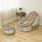 Brown Flocking Surface / Sofa 116x96x83cm