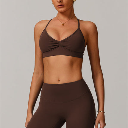 The Delicate Sports Bra Flared Leggings 2-Piece Set