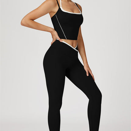 The Radiant Crop Top Leggings 2-Piece Set