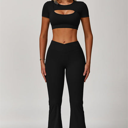 The Lavish Cut-out Crop Top