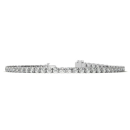 3.00 CTW AGI Certified Lab-Grown Diamond Tennis Bracelet in 14K Yellow or White Gold – G/VS Clarity