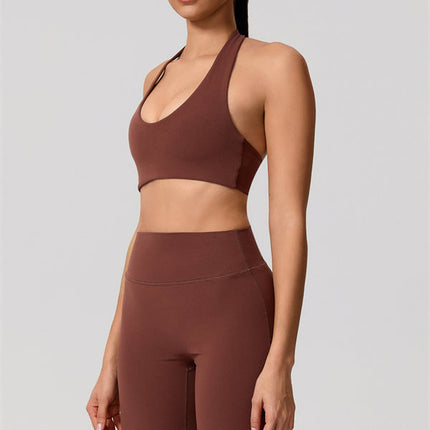 The Nestle Sports Bra Straight Leg Pants 2-Piece Set