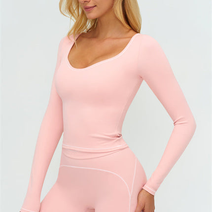 The Amara Long Sleeve T-shirt Flared Leggings 2-Piece Set