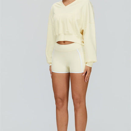 The Whisper V-Neck Hoodie