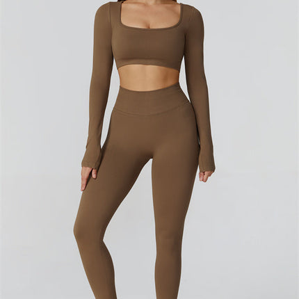 The Reign Long Sleeve Crop Top