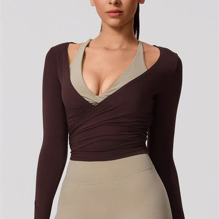 The Lively Long Sleeve Crop Top