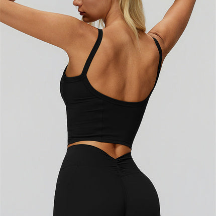 The Fyra Crop Tank Shorts 2-Piece Set