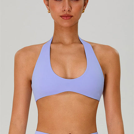 The Solid Sports Bra Leggings 2-Piece Set