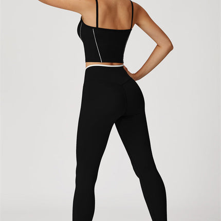 The Radiant Crop Top Leggings 2-Piece Set