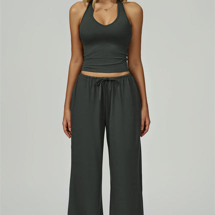 The Sprint Halter Tank Top