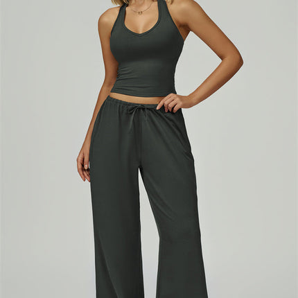 The Sprint Halter Tank Top