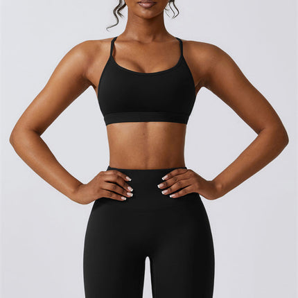 Juno Star Sports Bra Leggings 2-Piece Set