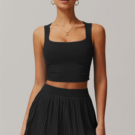 The Balance Crop Top Tennis Skirt 2-Piece Set