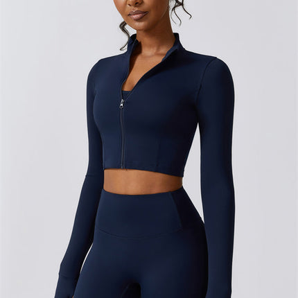 Juno Star Jacket Sports Bra Leggings 3-Piece Set