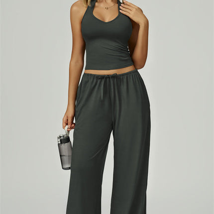 The Sprint Halter Tank Top
