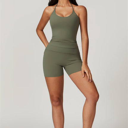 The Surge Halter Crop Top
