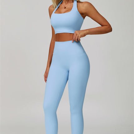 The Seraphine Halter Crop Top