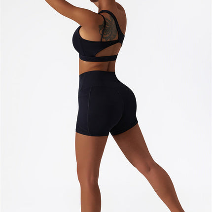 The Blissful Rose Sports Bra Shorts 2-Piece Set