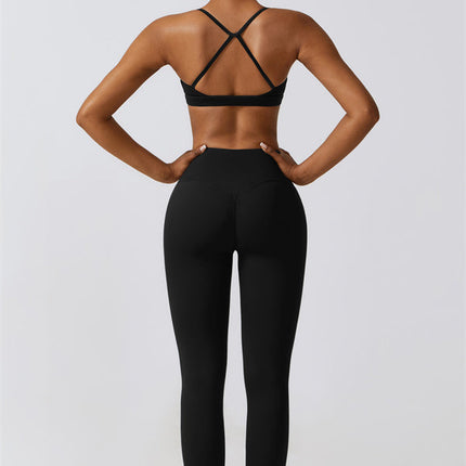 Juno Star Sports Bra Leggings 2-Piece Set