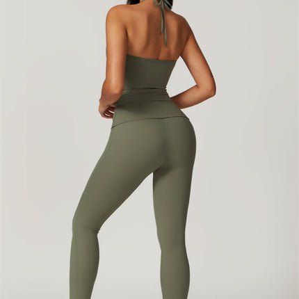 The Surge Halter Crop Top