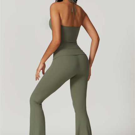The Surge Halter Crop Top
