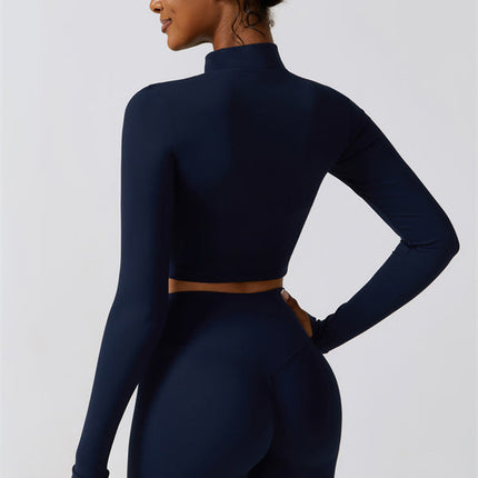 Juno Star Jacket Sports Bra Leggings 3-Piece Set