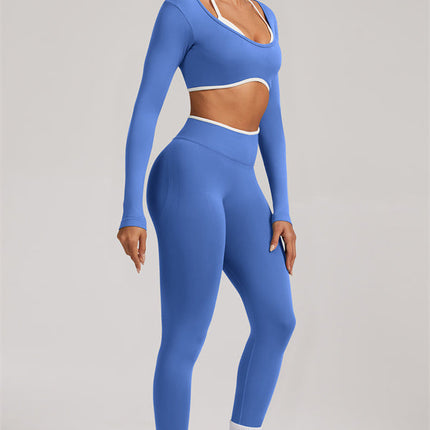 The Elevate New Long Sleeve Crop top
