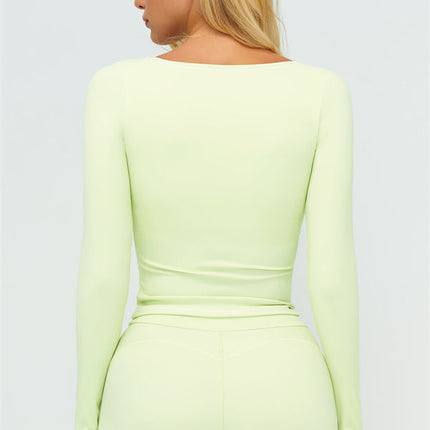 The Amara Long Sleeve T-shirt Shorts 2-Piece Set