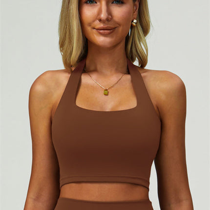 The Seraphine Halter Crop Top Shorts 2-Piece Set