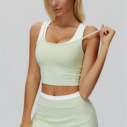 The Canyon Crop Tank Skirt 2-Piece Set