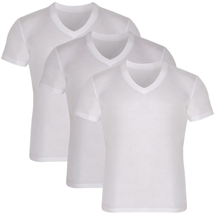 Men’s Bamboo V-Neck Undershirts 3-Pack