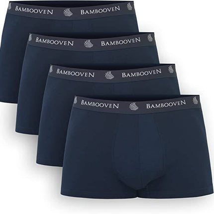Men’s Bamboo Trunks with Pouch 4-Pack