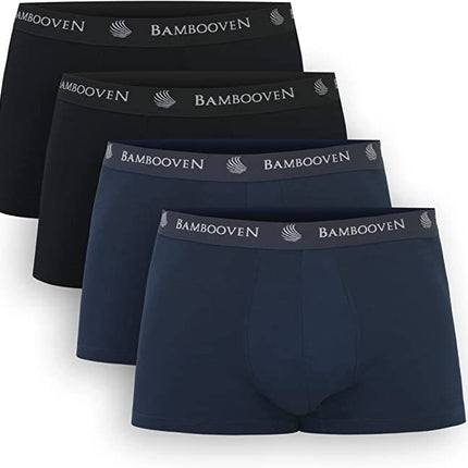 Men’s Bamboo Trunks with Pouch 4-Pack